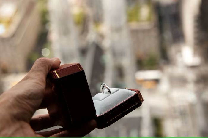 fake engagement rings for travel